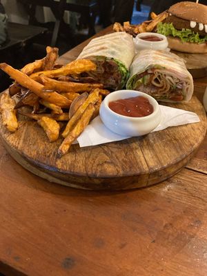 Jackfruit wrap  at Soul Food in Kandy