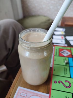 soy latte at Soul Food in Kandy