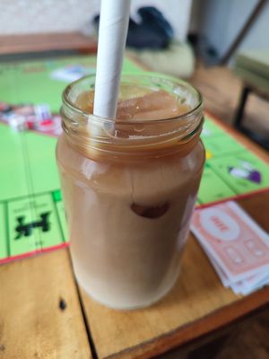 coconut latte at Soul Food in Kandy