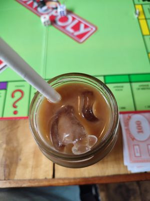 coconut latte at Soul Food in Kandy