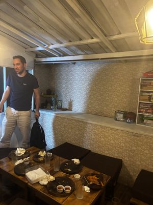 Upstairs room   at Soul Food in Kandy