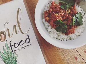 Chili sin carne at Soul Food in Kandy