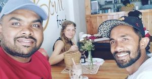 Enjoying the Opening Event at Soul Food in Kandy