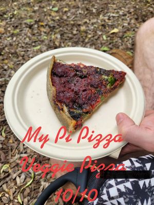 Veggie pizza   at My Pi in Chicago