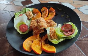 Chicken of the Wood.... at Yves's in Werder Havel