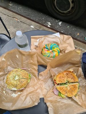 Tasty 🥯!! at Liberty Bagels in New York City