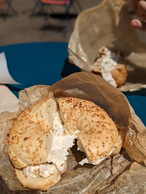  at Liberty Bagels in New York City
