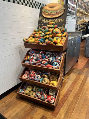   at Liberty Bagels in New York City