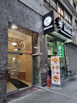  at Liberty Bagels in New York City