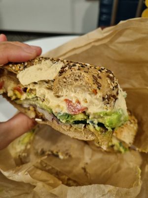  at Liberty Bagels in New York City