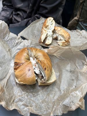   at Liberty Bagels in New York City