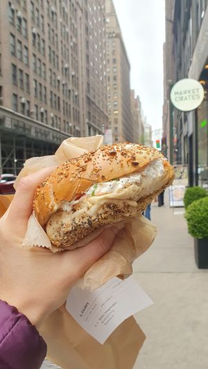  at Liberty Bagels in New York City