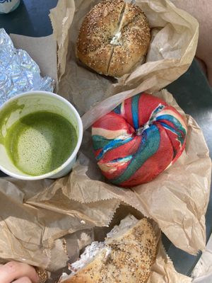   at Liberty Bagels in New York City