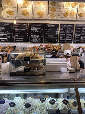   at Liberty Bagels in New York City