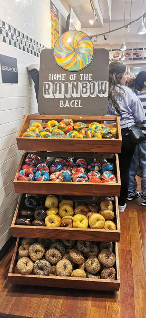  at Liberty Bagels in New York City