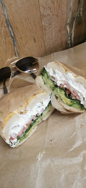  at Liberty Bagels in New York City