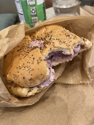   at Liberty Bagels in New York City