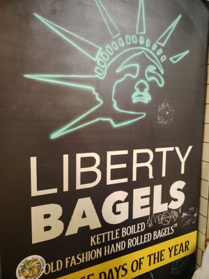  at Liberty Bagels in New York City
