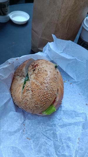 at Liberty Bagels in New York City
