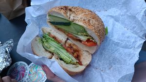  at Liberty Bagels in New York City