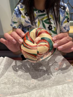   at Liberty Bagels in New York City