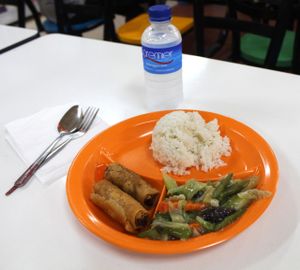 Vegan meal at Veggielicious! Not so Veggielicious to be honest. This place really needs improvement. at Veggielicious - Your Vegetarian Fastfood in Bacolod Negros Occidental