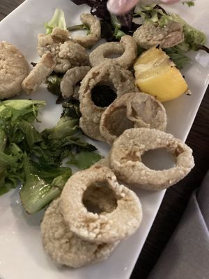 Calamari fritti  at Spirit Elephant in Winnetka