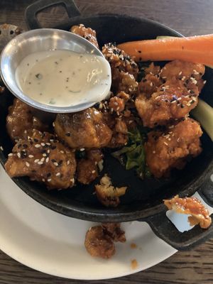 Cauli-wings  at Spirit Elephant in Winnetka