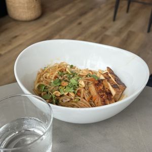 pad thai  at Spirit Elephant in Winnetka