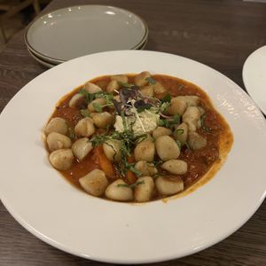 gnocchi bolognese   at Spirit Elephant in Winnetka