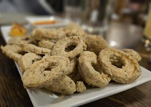 Calamari Fritti at Spirit Elephant in Winnetka