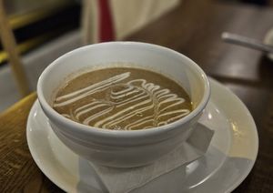 Mushroom Soup at Spirit Elephant in Winnetka