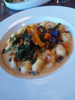 Butternut Squash and Sweet Potato Gnocchi at Spirit Elephant in Winnetka