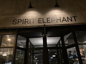 Front  at Spirit Elephant in Winnetka