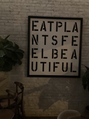 Wall art  at Spirit Elephant in Winnetka