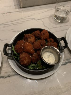 Buffalo cauliflower and ranch at Spirit Elephant in Winnetka