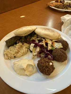   at Dimassi's Mediterranean Buffet in Plano