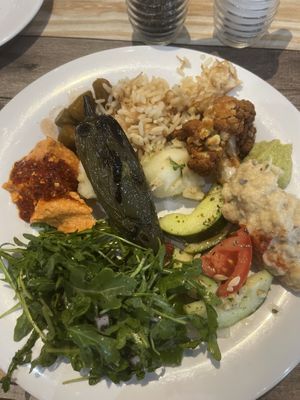 Delicious 💚  at Dimassi's Mediterranean Buffet in Plano