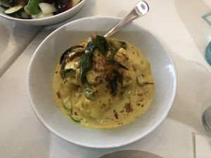 Tamarind Curry, vegan and GF  at Luho Restaurant in Crows Nest