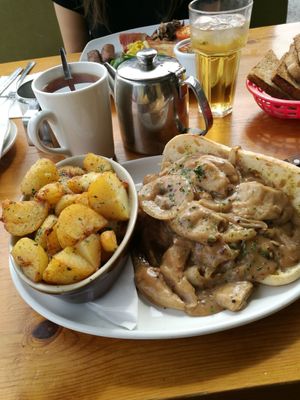 Fake Steak Ciabatta at Kelly's Diner in Letterkenny