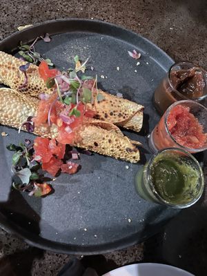 Papadam   at Diya in Miami Beach