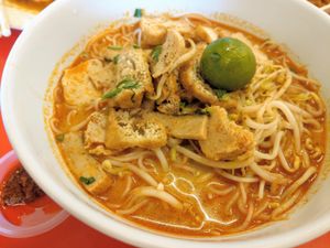 Sarawak Laksa at Zhen Xiang Zhai in Kuching