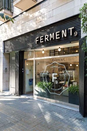 Ferment 9 store entry at Ferment 9 in Barcelona