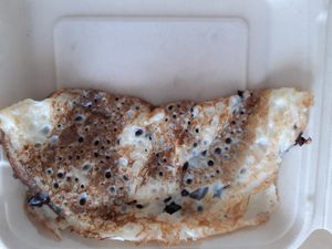 Chocolate crepe at La Teteria  in Malaga