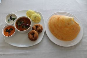 Dosa at Canton Royale in Varanasi
