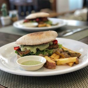 sandwiches at Aguacate in La Paz