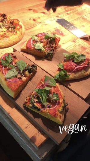 pizza🍕 at lil Radish in Bern