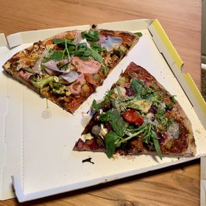 Two slices at lil Radish in Bern