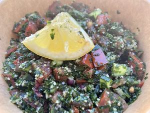 Delicious  at Santo Falafel in Florence