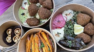 Cibo at Santo Falafel in Florence